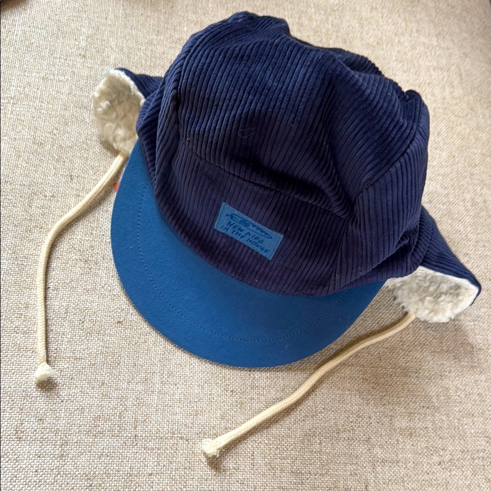Navy Blue Kids Winter Hat